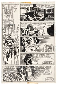 Original GEORGE PEREZ Art * Logan's Run #1 * 1977