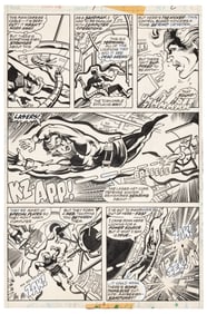 Original GEORGE PEREZ Art * Logan's Run #1 * 1977
