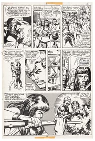 Original GEORGE PEREZ Art * Logan's Run #3 * 1977