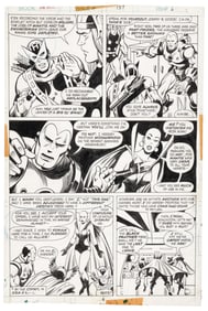 Original GEORGE TUSKA Art * AVENGERS #137 * 1975