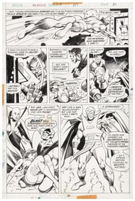 Original GEORGE TUSKA Art * AVENGERS #137 * 1975