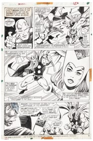 Original GEORGE TUSKA Art * AVENGERS #138 * 1975