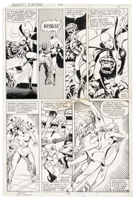 Original J. BINGHAM Art * MARVEL TWO-IN-ONE No. 62, Page 16
