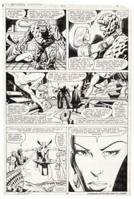 Original J. BINGHAM Art * MARVEL TWO-IN-ONE No. 62, Page 19