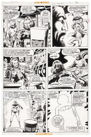 Original JOHN BUSCEMA Art * Ms Marvel #2 * 1977