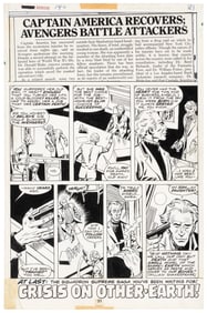 Original K. POLLARD Art * AVENGERS #146 * 1976