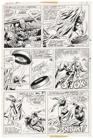 Original SAL BUSCEMA Art * Ms Marvel #11 * 1977