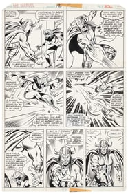 Original SAL BUSCEMA Art * Ms Marvel #12 * 1977