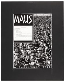 Spiegelman's MAUS" German Promo Poster