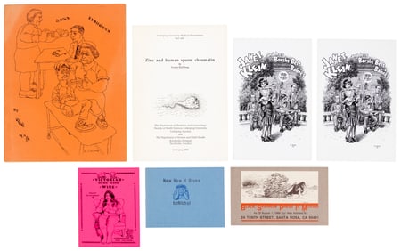 R. Crumb Commercial Art Ephemera * 7 Items