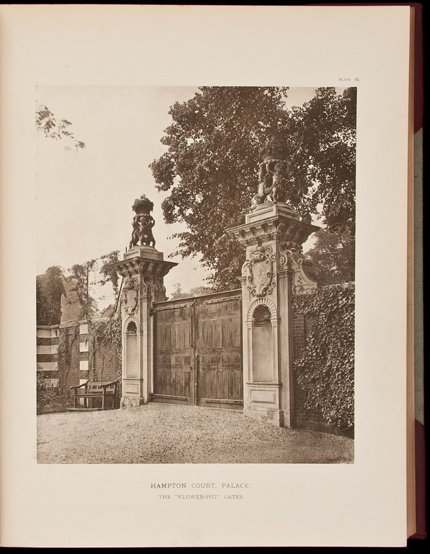 Formal Gardens in England and Scotland 1902: Title: Formal Gardens in England and Scotland, Their Planning and Arrangement, Architectural and Ornamental Features Author: Triggs, H. Inigo Description: xxiv, 63, [1] pp. 122 lithograph or gravure p