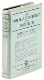 The Budget of the US signed by Dawes
