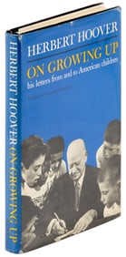 On Growing Up, 1st inscribed by Hoover