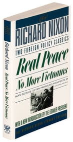 Two Nixon Foreign Policy Classics in Single Edition signed