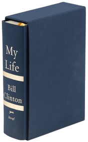 Scarce Clinton, My Life, special Foundation release, inscribed, one of 450