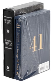 Two signed by George W. Bush