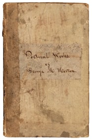Poetry pub. by enslaved African American, 1845