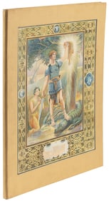 With Jason and Golden Fleece cover painting