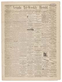 Death of Sam Bass in CA newspaper, 1878