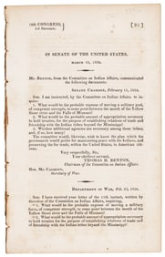 Locating a fort on the Missouri River 1824