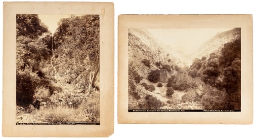 Large photos of Tassajara Hot Springs c.1890