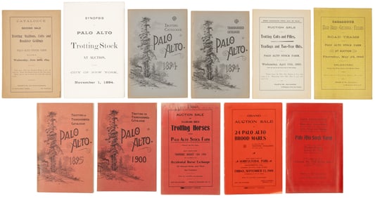 11 pamphlets related to horse breeding