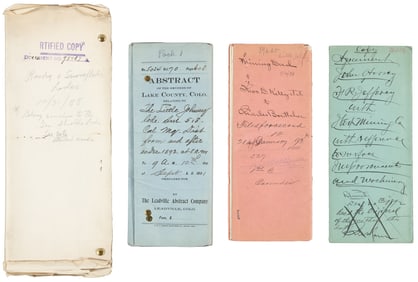 Archive of Leadville, CO mining operation