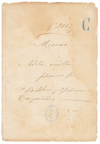 Freedom for female slave in Cuba, 1883
