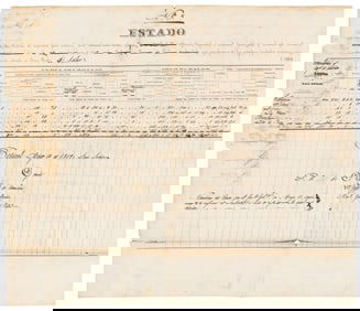 Slave security certificates in Cuba 1859