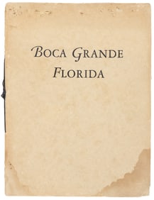 Rare promo for Boca Grande, Florida