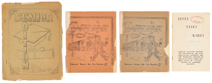 Yearbooks for interned Japanese teens, 1944