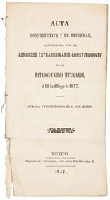 Mexican Constitutional reforms 1847