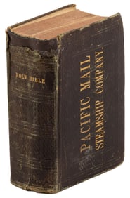 Bible from Pacific Mail S.S. Co.