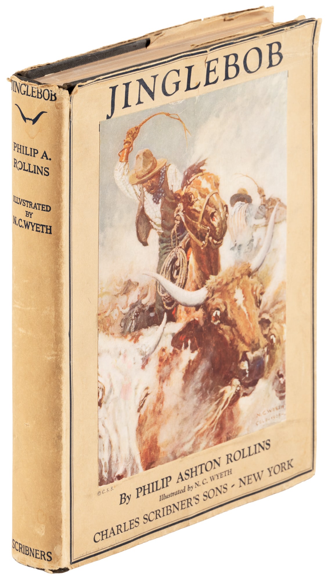 Jinglebob illustrated by N.C. Wyeth in dj (1 of 3)