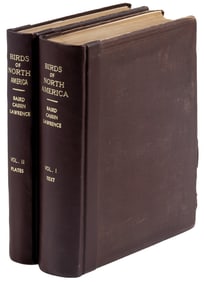 With 100 plates of North American birds