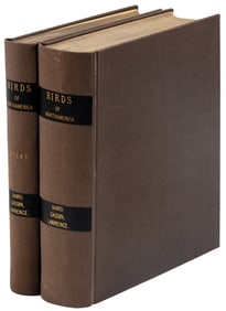 With 100 hand-colored plates of American Birds