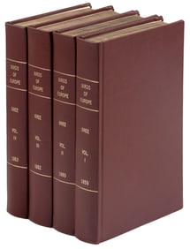 Bree's Birds of Europe, 238 hand-colored plates