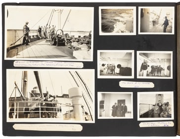Photo album of far east tour 1933-4