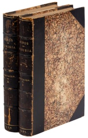 Whitaker's Birds of Tunisia, 15 hand-colored plates