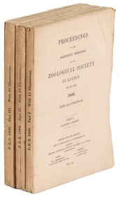 With 41 color plates of fauna