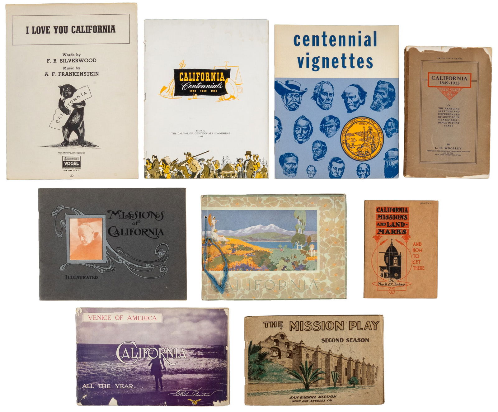 C.40 pieces late 19th-mid 20th c. Californiana (1 of 1)