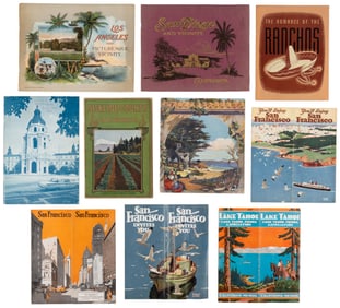 Collection of Californiana brochures