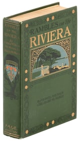 Rambles on the Riviera, decorative pub. cloth