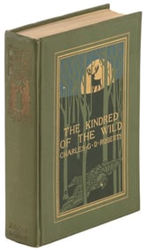 Kindred of the Wild, Roberts, decorative cloth binding