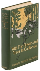 Flowers & Trees in CA, Saunders, decorative binding