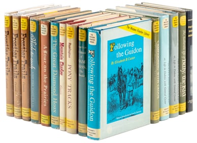 Twelve titles from The Western Frontier Library
