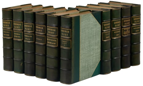 George Eliot's Works, bound by Brentano's