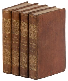 Don Quixote, small edition 1828, 4 vols.