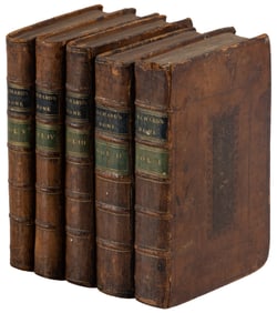 Echard's Roman History in 5 volumes 1713-24