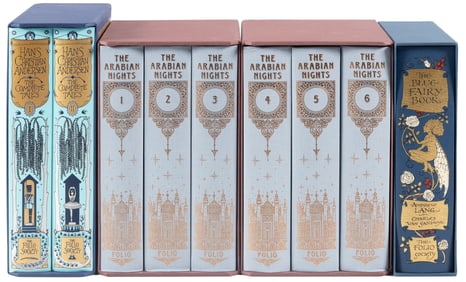 9 vols. from the Folio Society
